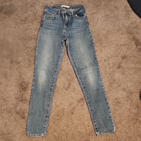 Levis  721 Women's Blue Jeans - Picture 1 of 8